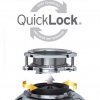 چفت بالای دستگاه زباله خرد کن مدرن کیچنز - QuickLock